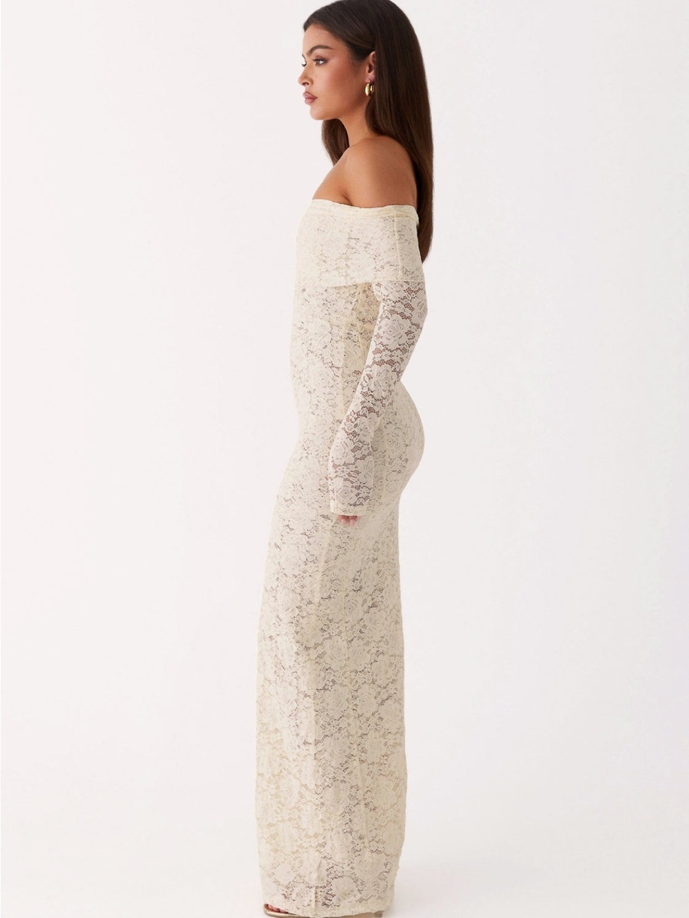 Peppermayo - Your always lace maxi dress - Ivory - Picture 3 of 3